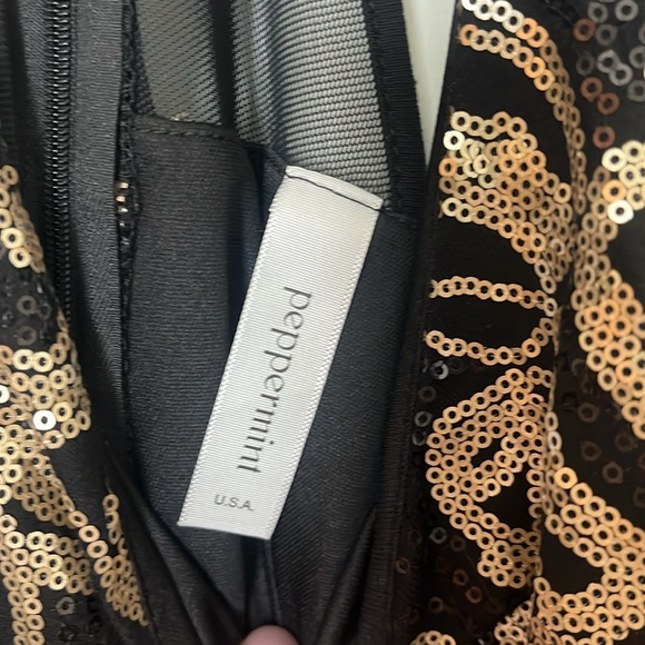 NYE black and gold sequins dress - Picture 2 of 4